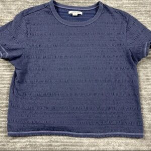 American Eagle Outfitters Navy Short Sleeve Tee